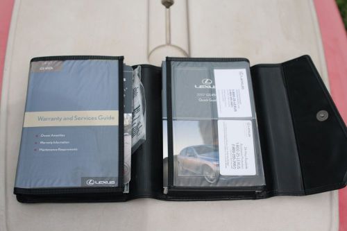 2007 lexus gs450h gs 450h factory owners owner&#039;s user manual book set