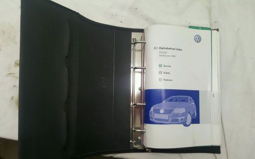 2006 volkswagen vw passat owners manual  free shipping