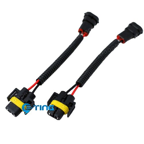 2x h11 / h8 wiring harness socket wire connector plug for front hid led foglight