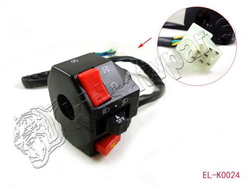 110cc handlebar starter headlight kill switch assembly for falcon atvs quad