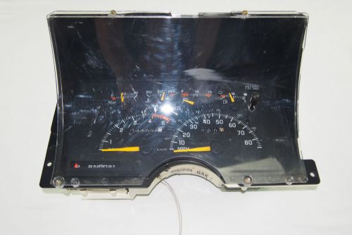 1991 1992 1993 1994 chevy gmc silverado sierra k/c 1500 gauge cluster with tach