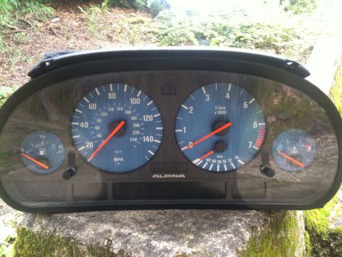 Bmw individual 7 series (e38), alpina b12 instrument cluster