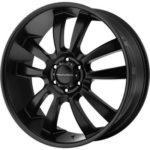 20x8.5 black kmc km673 skitch 5x150 +35 rims 285/50/20 tires