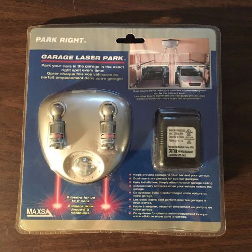 Maxsa innovations 37312 park right garage laser park, dual lasers