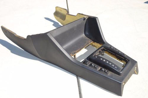 Genuine bmw e30 black center console 325i sedan