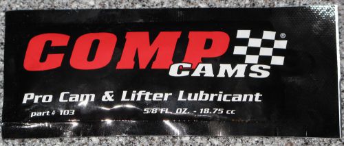 Comp cams #103 pro cam &amp; lifter lubricant 5/8 fl oz 18.75cc