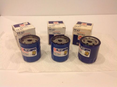 Vintage ac oil filters pf47