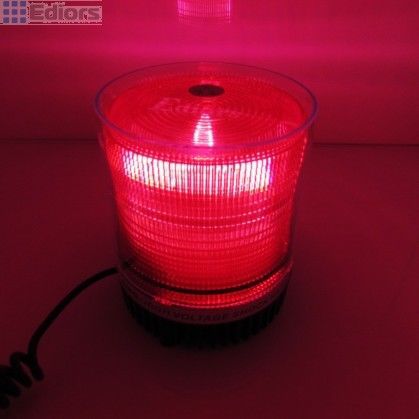 Red car bus roof led police warning beacon emergency roof flash strobe lights