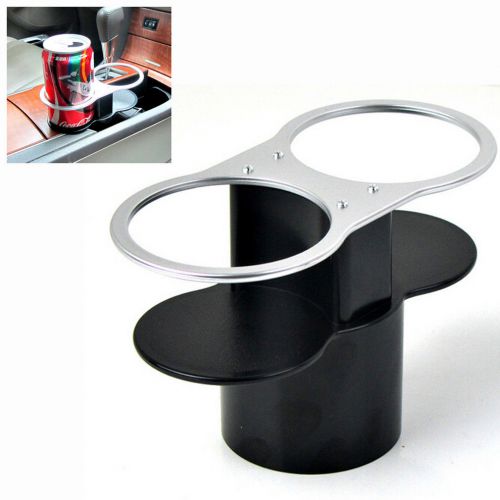 Car suv portable dual wedge cup holder between seat water bottle can drink stand