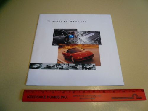 Acura nsx-t integra 3.2cl 3.2tl 3.5rl sales brochure