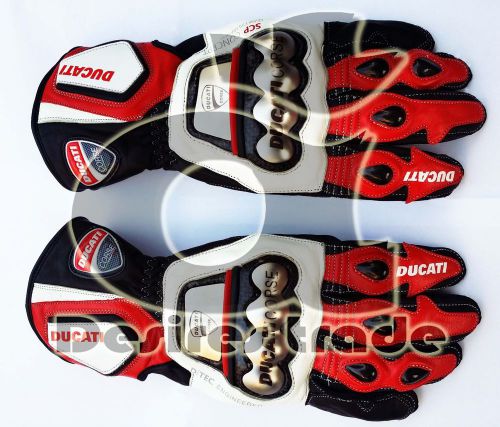 Ducati motorbike leather gloves motorcyle leather gloves / racing riding gloves