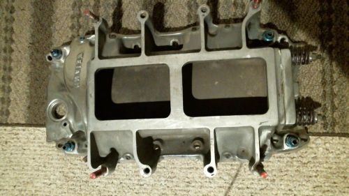 Weiand blower supercharger intake manifold bbc big block chevy rectangleport