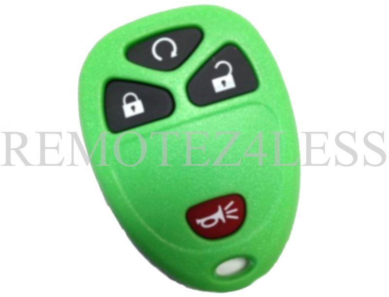 New gm green remote start keyless entry key fob clicker transmitter 15114374