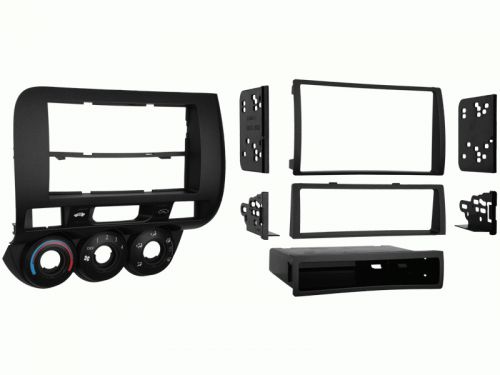 Double din radio facia panel mounting frame kit metra 99-7872 honda jazz fit 200