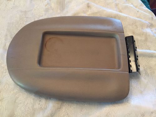 1997-2002 ford expedition navigator rear console lid armrest wide tan