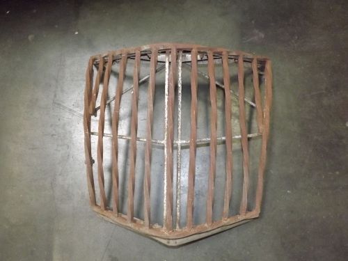 1939 deluxe 1940 standard ford rat rod cattle guard grille steel twisted bars