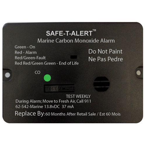 Safe-t-alert 62 series carbon monoxide alarm w/relay 12v # 62-542-marine-ply-nc