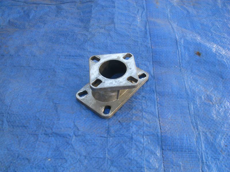 Chevy 6 cyl carburetor spacer adaptor truck car inline rat rod 1957 1958 1963 