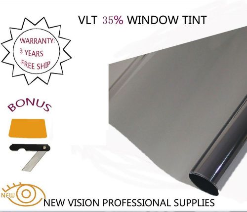 New vision vlt35% 500mmx6m 2ply 2mil src window tint film car auto house