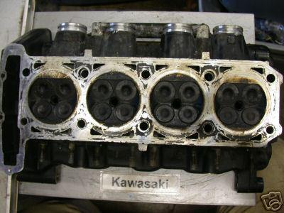 1986 kawasaki zg1000 zg 1000 engine cylinder head