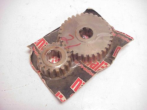 Vintage new national halibrand set #21 quick change rear end gears 6 spline j6