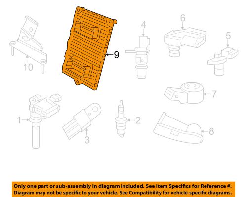 Chrysler oem ignition system-ecm 5150696ac