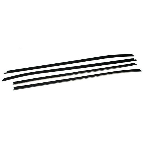 Mustang beltline weatherstrip 4 pc. 1971-1973