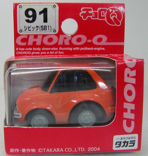 2004 takara choro q honda civic rs no.91 new choroq tomy 73 74 75 76 77 78 79 80