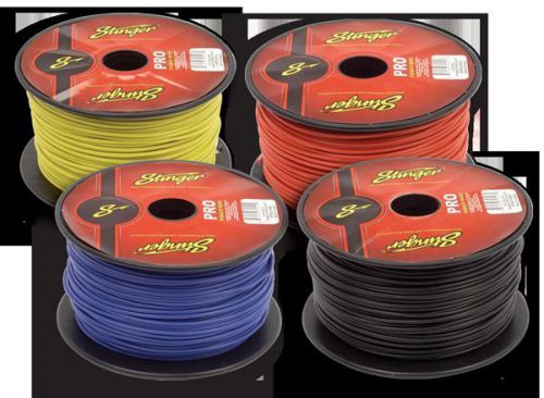 Stinger spw316bl pro series 16 gauge 500 ft roll blue color hook up wire new