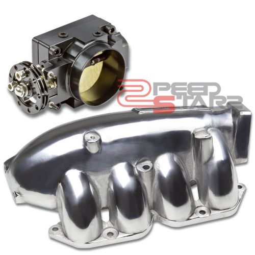 For 1995-1998 s14 silvia sr20/sr20det turbo intake manifold+black throttle body