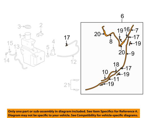 Mitsubishi oem 03-05 lancer 2.0l-l4 intercooler-hose &amp; tube assembly mn153287