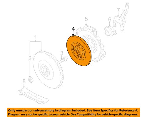 Subaru oem 2002 impreza clutch-disc 30100aa890