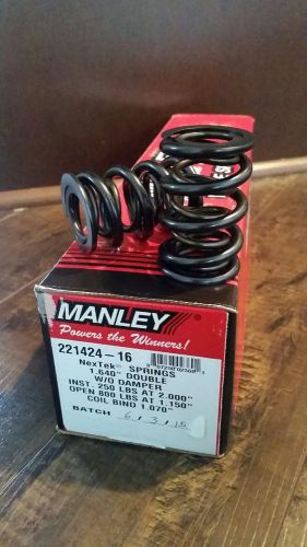 221424-16 brand new manley nextek dual valve springs