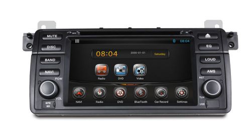 Android 4.4 mirror link car dvd gps navi player radio wifi for bmw e46/m3