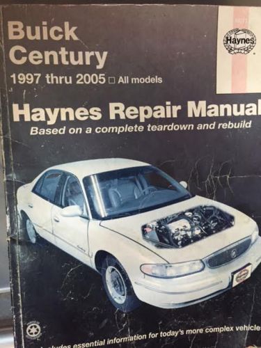 Haynes repair manual century buick