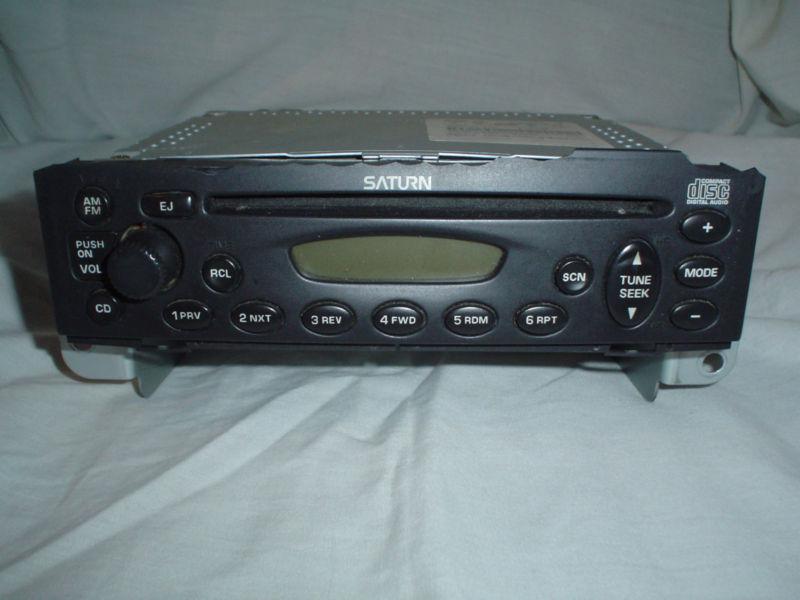 2000-2005 saturn ion 2002-2003 vue am/fm radio cd stereo audio player factory