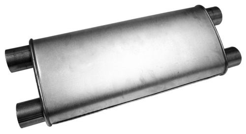 Exhaust muffler-quiet-flow ss muffler walker 21532 fits 04-07 cadillac srx