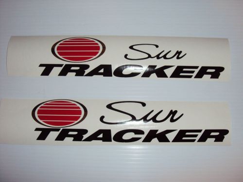 44 inch sun tracker pontoon suntracker boat decals with chrome and red sun