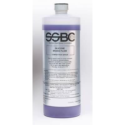 Ssbc a1103 brake fluid dot 5 silicone 1 qt. each