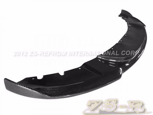 M sport hm style carbon fiber front bumper lip for bmw f34 3 series gt 2014-2016