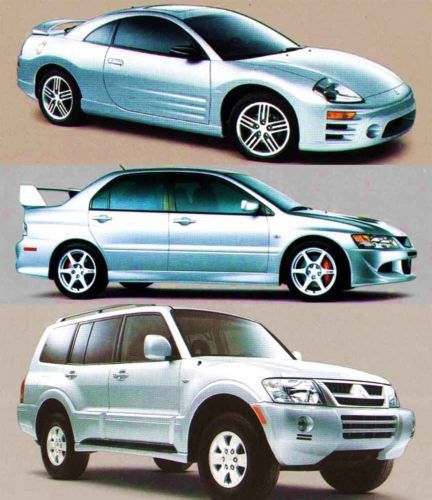 2004 mitsubishi brochure -eclipse-spyder-montero-lancer-endeavor-outlander