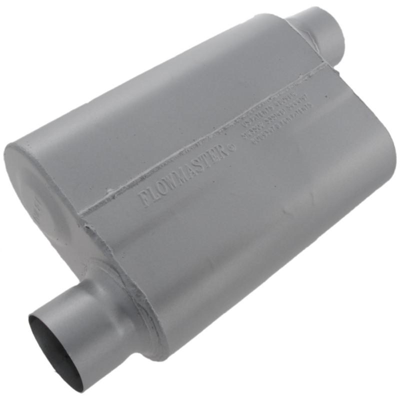 Flowmaster 40 series muffler - 3.00 offset in / 3.00 offset out - aggressive