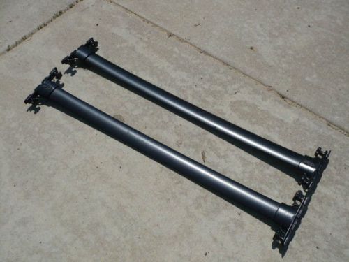 Toyota 08-13 highlander black roof top cross bars rail rack carrier