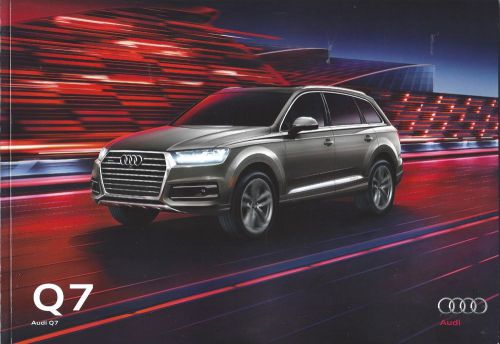 2017 audi q7 -   33 page brochure