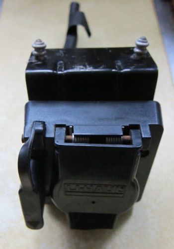 Towing electrical connector plug for car to trailer by uhaul