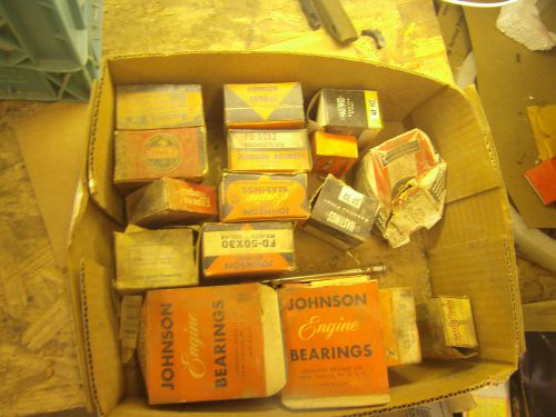 Lot of assorted vintage bearings and misc. parts