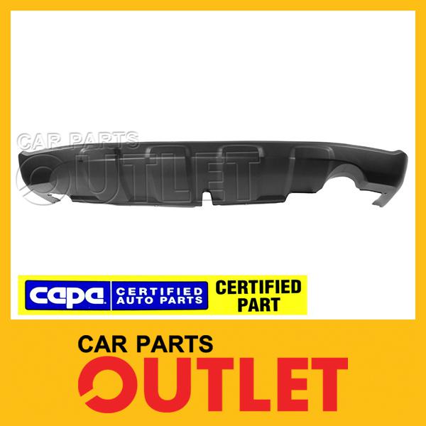 10 11 honda crv rear bumper cover lower valance panel textured capa certified lx