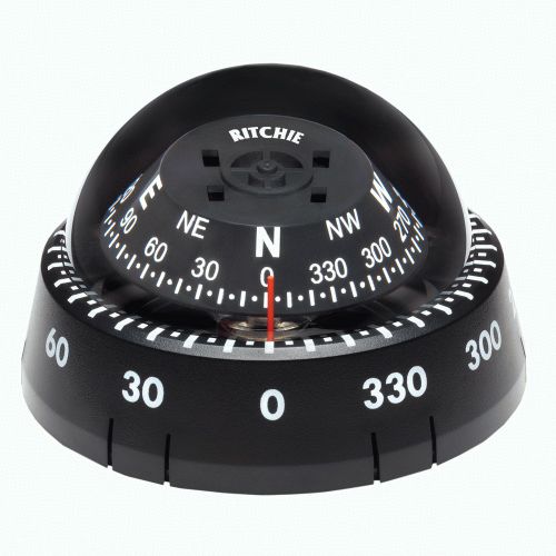 New ritchie xp-99 kayaker compass - surface mount - black