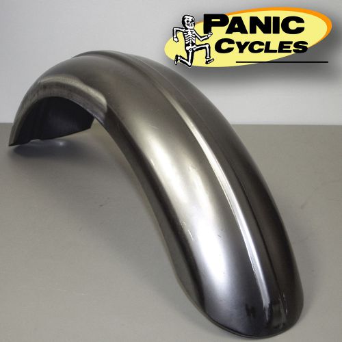 Steel wide ribbed round top 6&#034; fender british sty -harley triumph bobber chopper