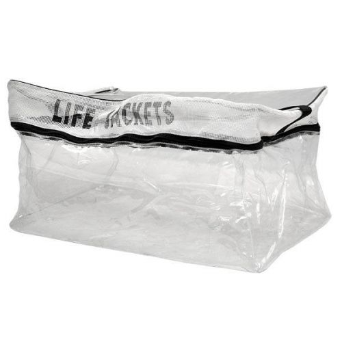 Omega 42013 19 x 11 1/4 x 11 inch plastic boat life vest storage bag (single)